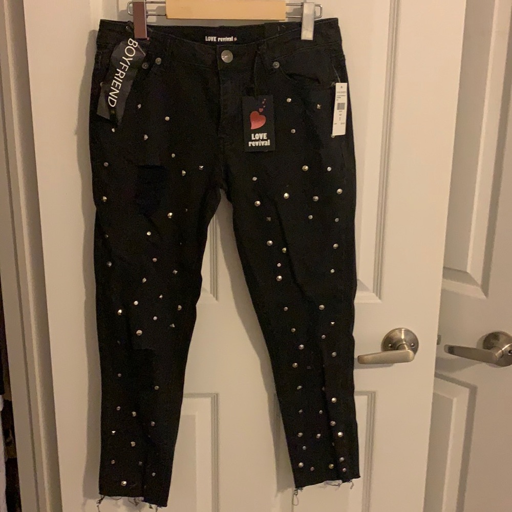 BNWT Fashion Nova Love Like This Boyfriend Jeans